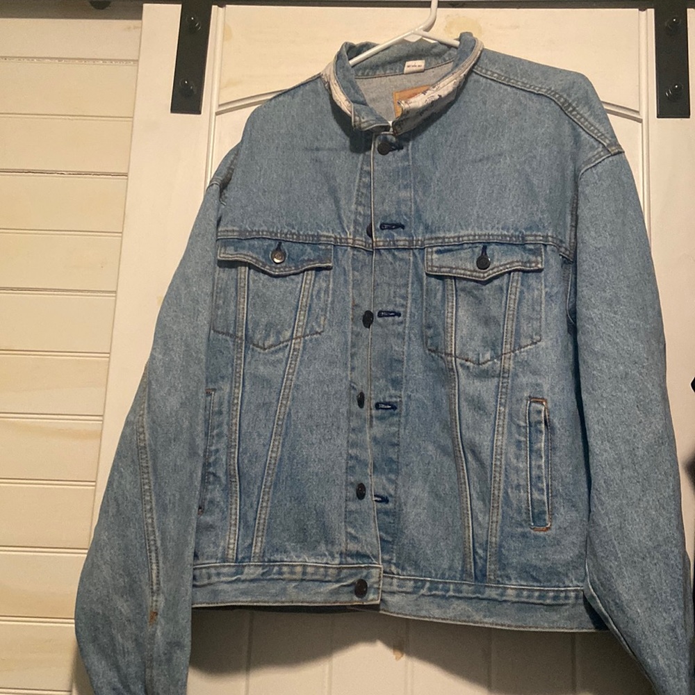Vintage Mens or woman Hard Rock Cafe Orlando denim jacket
